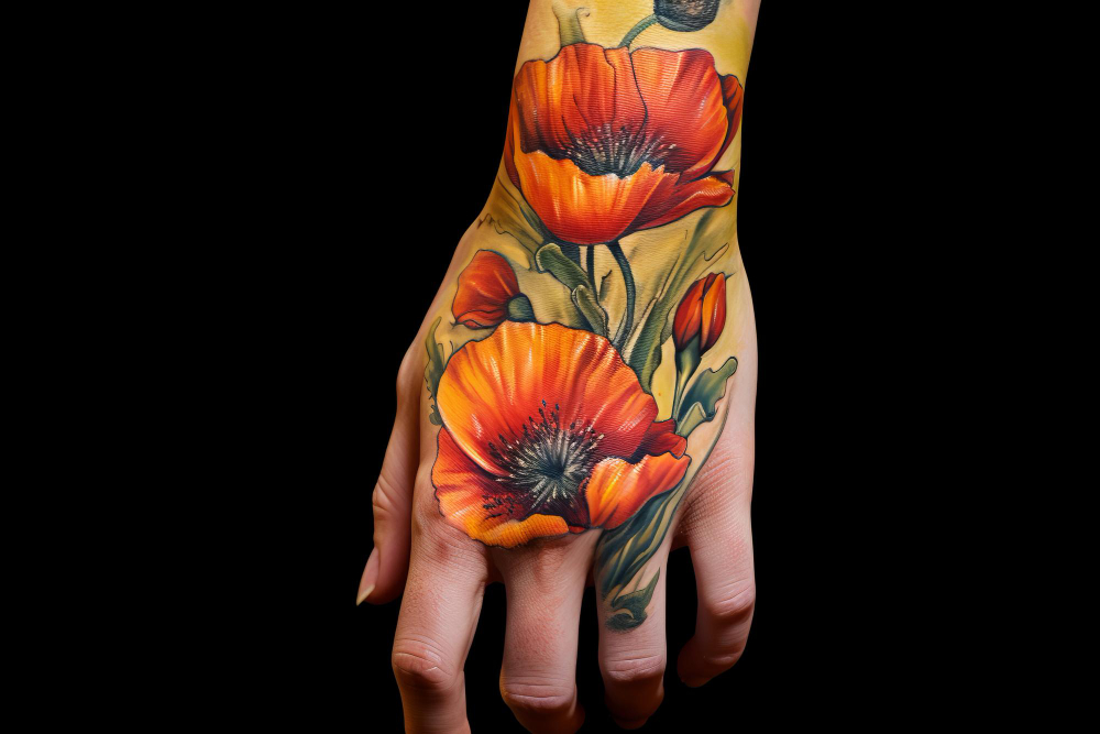 The Art of Color Realism Tattoos