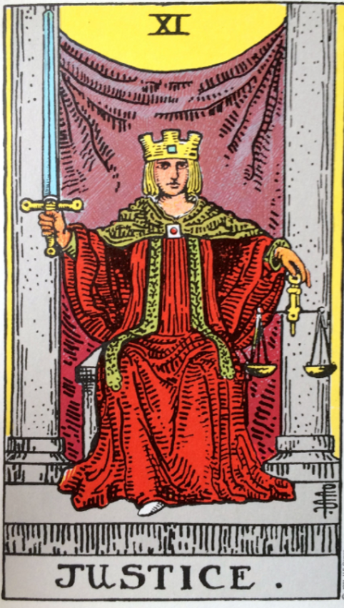 Justice Tarot Card