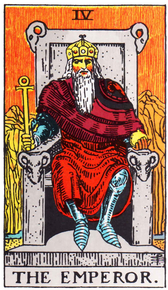 The Emperor Tarot Card