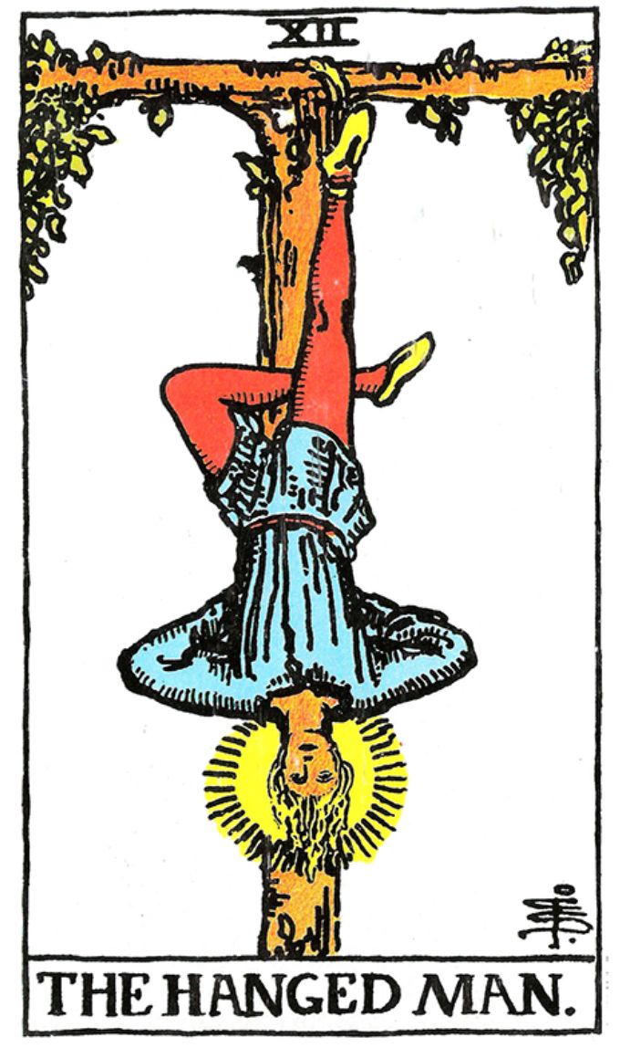 The Hanged Man Tarot Card