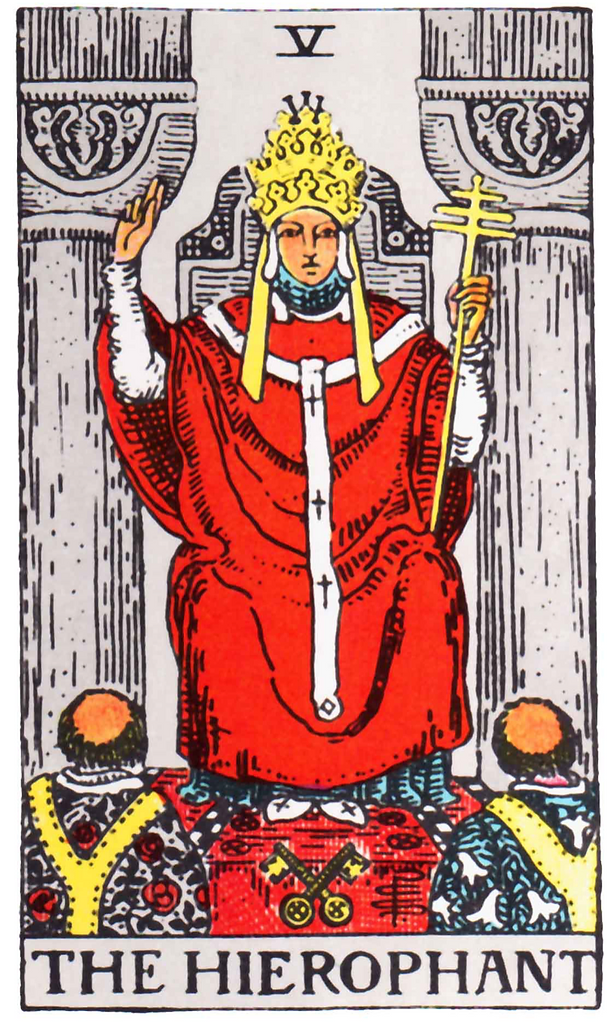 The Hierophant Tarot Card