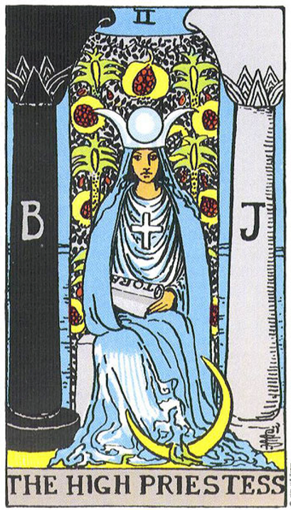 The High Priestess Tarot Card